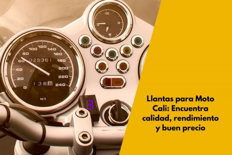Llantas para Moto Cali: Encuentra calidad, rendimiento y buen precio