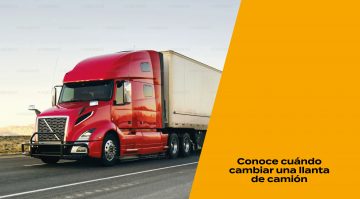 ¿Cómo saber cuándo una llanta de camión necesita ser cambiada?