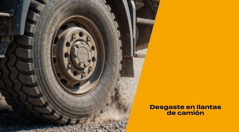 ¿Por qué las llantas de un camión no se desgastan igual en todas sus posiciones?