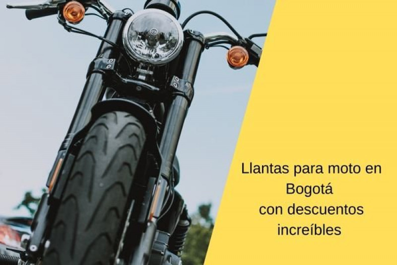 Llantas para moto Bogotá con descuentos increíbles