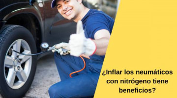 ¿Inflar los neumáticos con nitrógeno tiene beneficios?