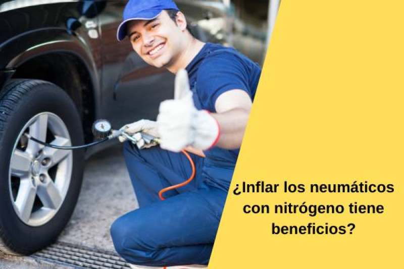 ¿Inflar los neumáticos con nitrógeno tiene beneficios?