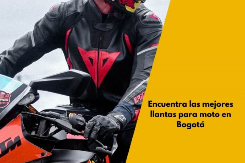 Encuentra las mejores llantas para moto en Bogotá