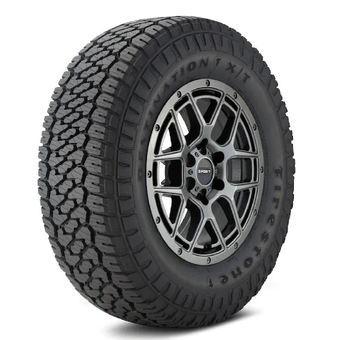 FIRESTONE DESTINATION X/T OUTLINE WHITE LETTER  LT  245/75 R17